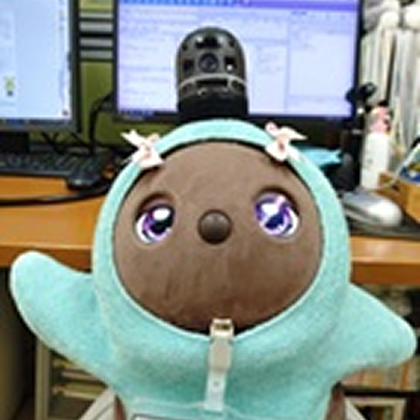 水色の衣装を着たう~ちゃ